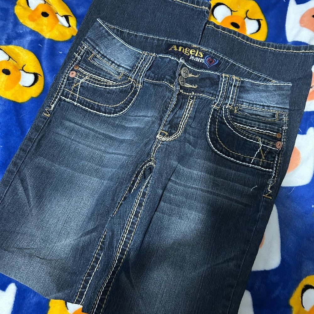 Angels Blue Jeggings with Classic Denim Look